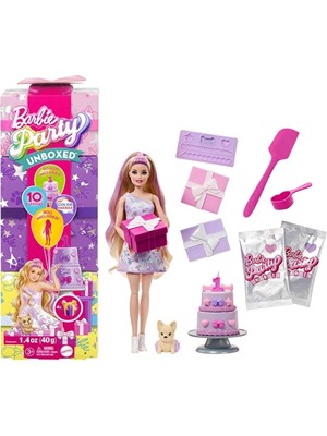 Barbie Parti Paketi Minik Dostumun Doğum Günü Serisi JFG68