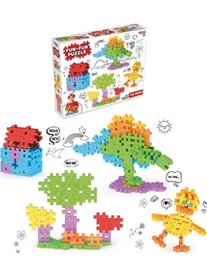 Dede Fun Fun Puzzle 192 Parça