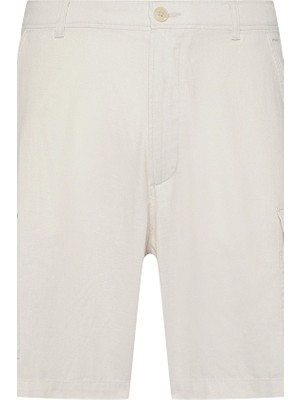 Calvin Klein Jeans Erkek Şort LV04RF610G Beyaz