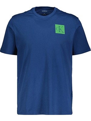 Calvin Klein Jeans Erkek Tişört LV04RC859G Indıgo