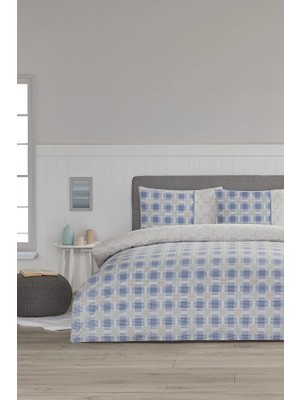Floretta Tartan Tissue Çift Kişilik Nevresim Takımı