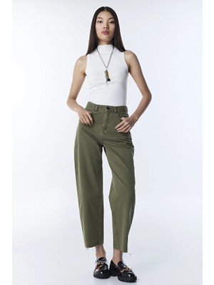 Twist Kadın Pantolon D TS1260018033 Haki
