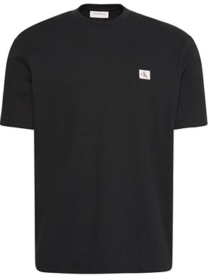 Calvin Klein Jeans Erkek Tişört LV04RD008G Siyah