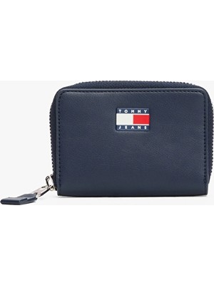 Tommy Jeans Kadın Fermuarlı Cüzdan AW0AW17292C1G Lacivert