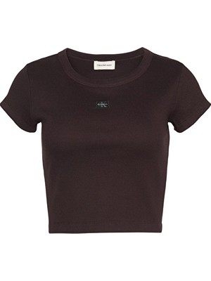 Calvin Klein Jeans Kadın Tişört LV047C200G Mor