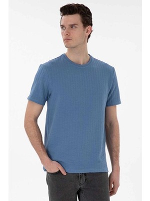 Pierre Cardin Erkek Tişört 2131604 Mavi