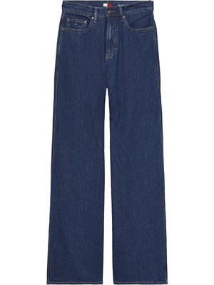 Tommy Jeans Kadın Kot Pantolon DW0DW22438 Mavi