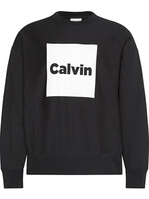 Calvin Klein Jeans Erkek Sweatshirt LV04RD216G Siyah