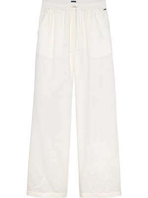 Tommy Jeans Kadın Pantolon DW0DW22285 Beyaz