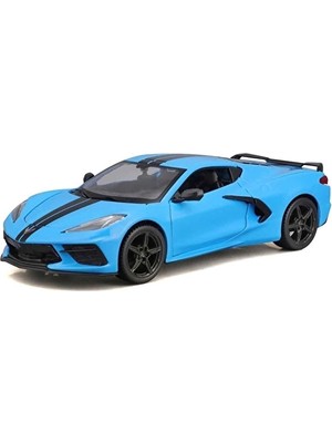 Maisto 1/24 2020 Chevrolet Corvette Stingray Coupe Z51 Mavi 31527