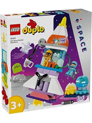 10422 Lego® Duplo 3’ü 1 Arada Uzay Mekiği Macerası