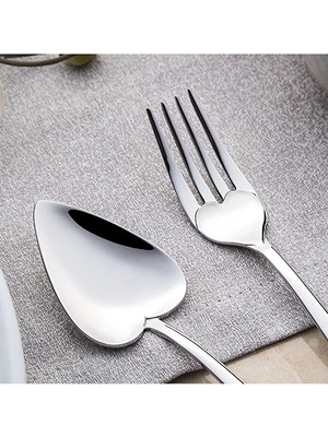 Nehir Tatlı Kaşık Çatal Takımı 12 Parça 2,5 mm