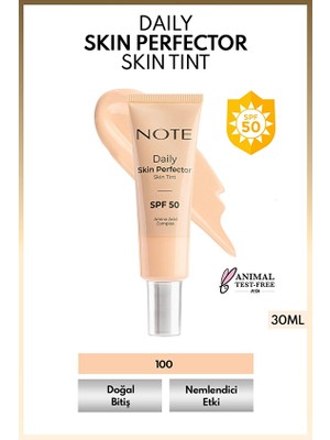 Note Daily Skin Perfector Skin Tint 100
