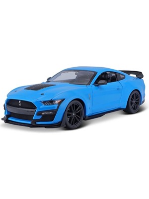 Maisto 1/18 2020 Mustang Shelby GT500 Model Araba 31452 Mavi