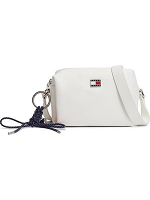 Tommy Jeans Kadın Çapraz Çanta AW0AW18456YBL Ekru