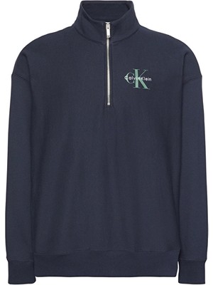 Calvin Klein Jeans Erkek Sweatshirt LV04RD244G Indıgo