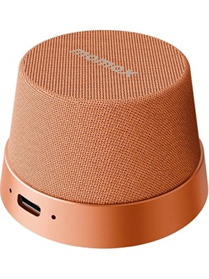 Özdilek Momax BS6HKM Vibe Go  Manyetik Wireless Taşınabilir Kablosuz Bluetooth Hoparlör Turuncu