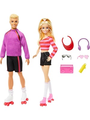 Barbie® &amp; Ken 65. Yıl 2li Parti Bebekler HXK90