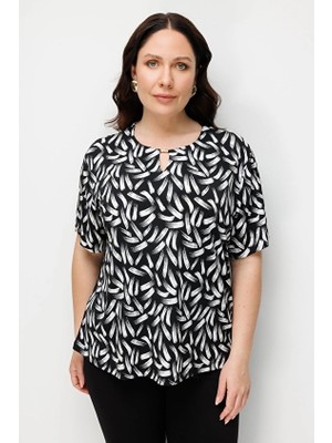 Onfashion Kadın Bluz 71518 Siyah