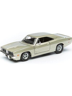 Maisto 1/25 1969 Dodge Charger R/t Model Araba Gümüş