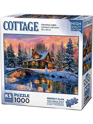 Ks Games Christmas Lights Puzzle 1000 Parça