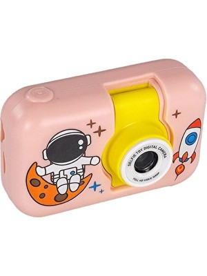 Acton Full Hd Dijital Çocuk Fotoğraf Makinesi Pembe