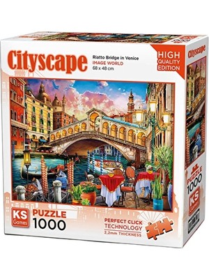 KS Games Ks Venedik'teki Riatto Köprüsü 1000 Prc
