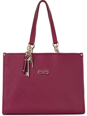 Pierre Cardin Kadın Omuz Çantası 05PC25K100 P Vs Vişne
