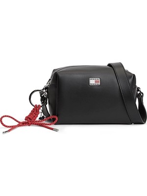 Tommy Jeans Kadın Çapraz Çanta AW0AW18456BDS Siyah