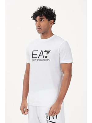 Ea7 Erkek Tişört 7M001412 Beyaz