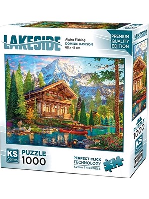 Ks Puzzle Alpine Fishing 1000 Parça Puzzle