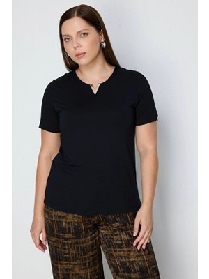 Onfashion Kadın Bluz 71472 Siyah
