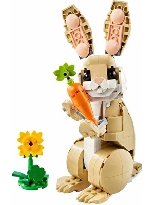 LEGO Creator 3’ü 1 Arada Sevimli Tavşan Oyun Seti 31162