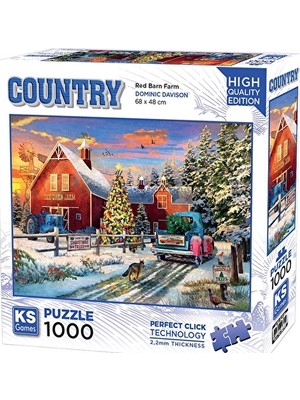 KS Games Ks Kırmızı Ahır Çiftliği 1000 Prc