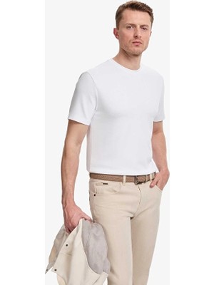 Pierre Cardin Regular Fit Erkek Tişört Pu 8898 Bej