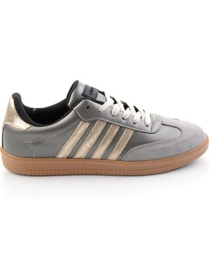 Bambi Platin Füme  Kadın Sneaker K01093400709