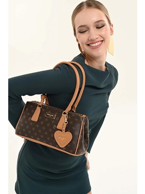 Pierre Cardin Kadın Omuz Çantası 05PC26Y16913 Mn Kh Kahve