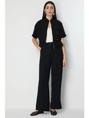 Onfashion Kadın Pantolon 76427 Siyah