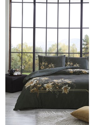 Özdilek Golden Lily Tek Kişilik Soft Life Saten Nevresim Takımı