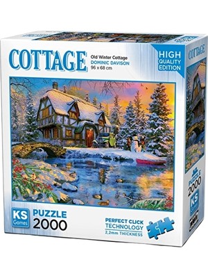 KS Games Ks Puzzle Old Winter Cottage 2000 Parça