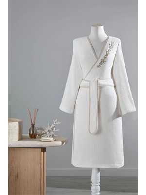 Özdilek Jardin Nakışlı Kimono Kadın Bornoz