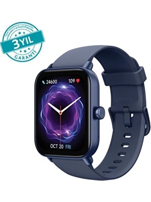 Ttec Tempus 46 mm Tft Ekranlı Dikdörtgen Kasa Akıllı Saat 2SW01M-LACIVERT
