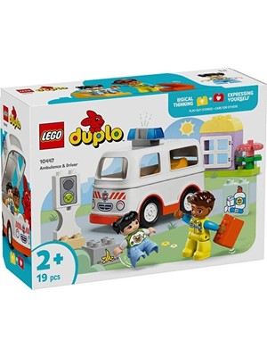 LEGO Duplo Ambulans ve Sürücü 10447