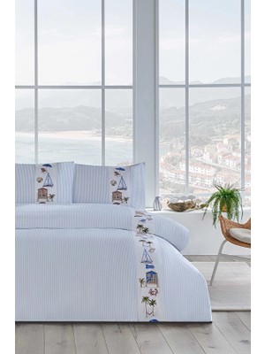 Floretta Strandhus Çift Kişilik Nevresim Takımı