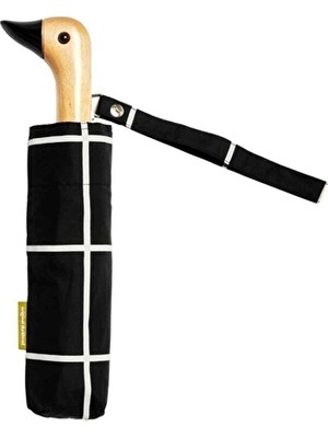 Özdilek Original Duckhead Duck Kompakt Şemsiye Black Grid