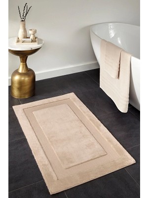 Cottons &amp; Clouds Color Ribboned Banyo Paspası 61 x 102 cm