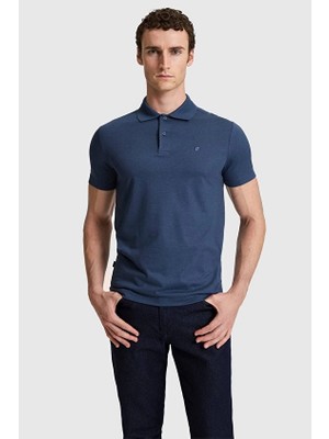 Pierre Cardin Slim Fit Erkek Tişört Pu 12678 Lacivert