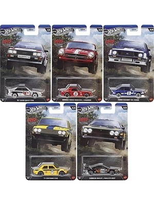 Hot Wheels Silver Series Rally Racers GDG44-977R 5'li Set