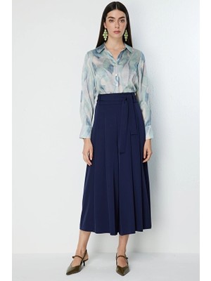 Onfashion Kadın Pantolon 74135 Lacivert