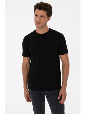 Pierre Cardin Regular Fit Erkek Tişört 2229600 Siyah